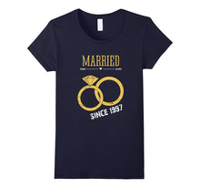 20th Wedding Anniversary Gift T-Shirt Married Since 1997