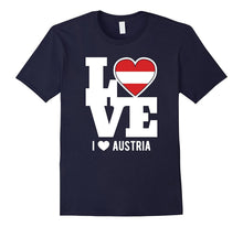 Love Austria T-Shirt Patriotic Austrian Expat