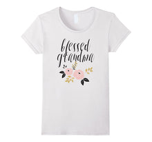 Floral Design Blessed Proud Grandma Gift Tee Shirt