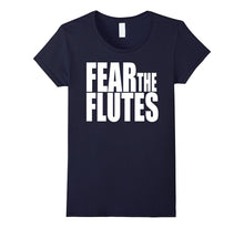 Flute Music Gift Shirt Fear the Flutes Marching Band Tee