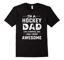 Mens Awesome Hockey Dad Mens Coach Tee Shirt