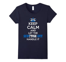 Cool Shirts for Men/Boys. Keep Calm Scottish Guy. Great Gift