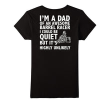 Barrel Racing Dad ...Barrel Racing Shirt - Rodeo Horse Ridin