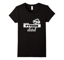 Proud Python Dad Snake Reptile T-Shirt