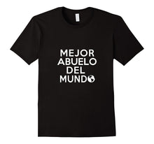 Mens Mejor ABUELO Del Mundo Best Grandpa the World Planet Graphic