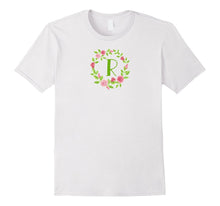 Initial Letter Monogram "R" T-Shirt