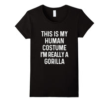 Funny Gorilla Costume Shirt Halloween Adults Kids Men Women