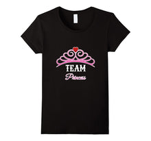 Team Princess Girl Pink Tee T Shirt for Gender Reveal Party