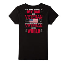 My Dad Is a Veteran Shirt for Boys & Girls Veteran Kids