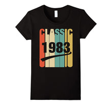 Classic Retro 1983 Birthday Gift Funny Tshirt for Men/Women