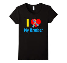 I Love My Brother Autism Ribbon T-Shirt