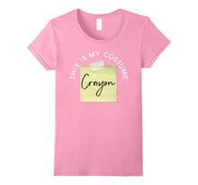 Funny This Is My Costume Crayon Shirt