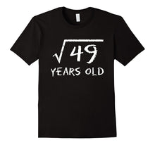 Square Root of 49: 7th Birthday 7 Years Old T-Shirt