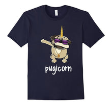 Pugicorn Dabbing Dance Funny Novelty Tshirt