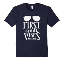 1st First Grade Vibes Only Back to School Girls Boys T-Shirt