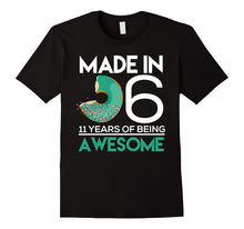 11th Birthday Kids T-Shirt Funny Made in 2006 Shirt