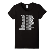 Dream Lead Fight Think Write Build Speak Educate TT Shirt