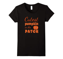 Cutest Pumpkin in the Patch Halloween T-Shirt Funny for Kids