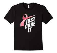 2017 Just Cure It Breast Fight Cancer Awareness Shirt Ribbon