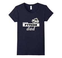 Proud Python Dad Snake Reptile T-Shirt