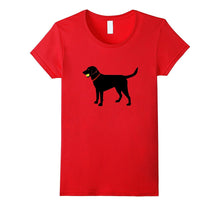 Labrador Retriever Fetch, Black Lab Play Ball T-Shirt
