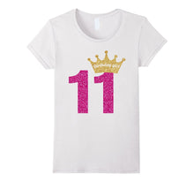 11th Birthday Girl Pink Princess T-Shirt
