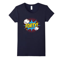 40 Years Old 40th Birthday B-Day Superhero T-Shirt