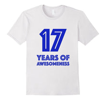 17th Birthday Shirt Gift Boys Age 17 Seventeen Year Old Boy