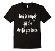 Hell Is Empty, All the Devils Are Here -Cool Vampire T-Shirt