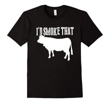 I'd Smoke That BBQ Beef Low and Slow Cow T-Shirt