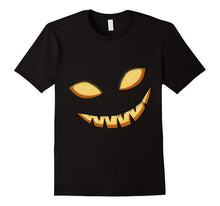 Pumpkin Scary Face Halloween Costume Tshirt