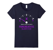 Pancreatitis Warrior Mostly Run on Empty T Shirt
