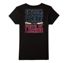 2007 OCTOBER OCT the Birth of Legends 10 Years Old Backside