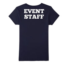 Event Staff T Shirt, Printed on BACK of Shirt
