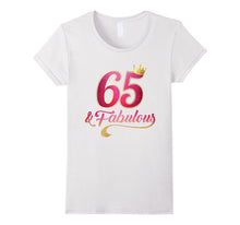 65th Birthday Queen Fabulous 65 Years Old T-Shirt