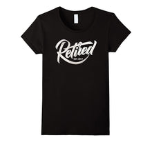 Retired EST. 2017 | Vintage Retro Retirement Logo T-Shirt