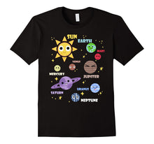 Cute Solar System Shirt Kids Toddlers Astronomy