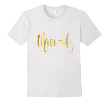 30th Birthday Shirt Gift Gold Bestie Three Oh Thirty 30
