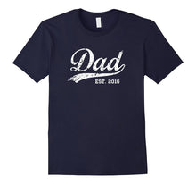 Mens Vintage Dad Est. 2016 - New Dad T-Shirt