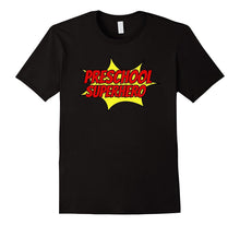 PRESCHOOL SUPERHERO Funny Comic Halloween Costume T-Shirt