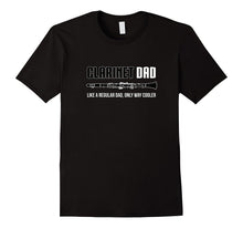 Mens Clarinet Dad Shirt, Funny Cute Marching Band Gift