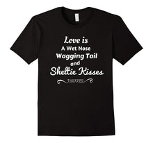 Cute Sheltie Shirt Love Is Sheltie T-Shirt Sheltie Mom Gift