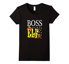 FUNNY BOSS ELF T-Shirt Ugly Christmas Sweater Tee