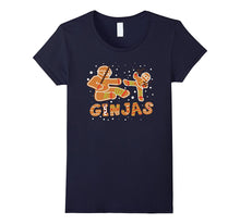 Ginjas Gingerbread Ninjas T-Shirt Funny Christmas