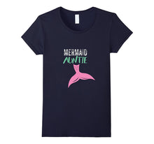 Aunt Mermaid Shirt Funny Auntie Tee Gift