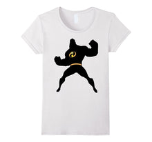 Disney Pixar the Incredibles Dad Silhouette Graphic T-Shirt