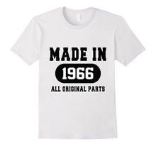 Men's Made in 1966 Funny T Shirt  Gift for 51 Year Old Man