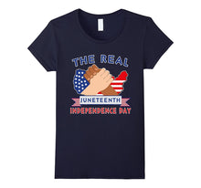 Juneteenth the Real Independence Day Fun T Shirt