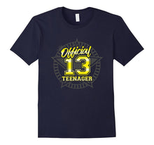 Funny Official Teenager 13 T-Shirt for Boys and Girls