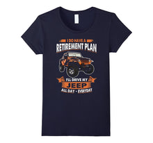 Retirement Plan Driving Jeep T-Shirt
